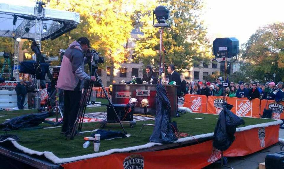 Notre Dame Hosts the Stanford Cardinal and ESPN Game Day