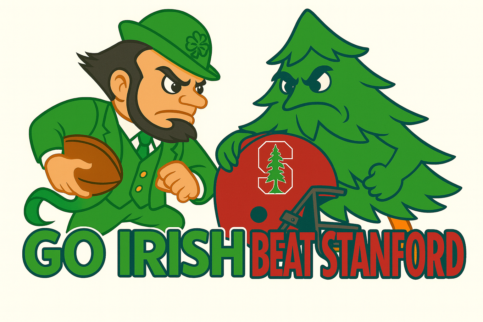 Notre Dame Holds Stanford in Goal Line Stand, 20-13 in OT