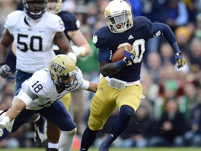 No. 4 Notre Dame Hangs On, Beats Pitt in 3OT