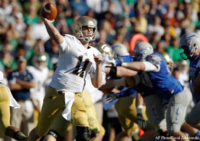 An Impressive Outing for the Irish Offense