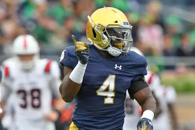 Former Notre Dame Linebacker Te’von Coney