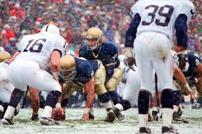 Notre Dame versus Penn State: The ‘Snow Bowl’