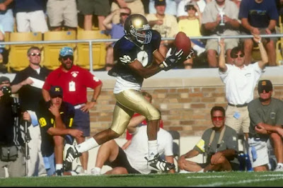 Former Notre Dame Wide Receiver Raki Nelson